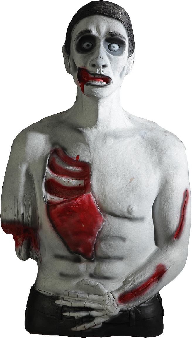 DELTA MCKENZIE 3D TARGET BACKYARD SERIES 50992 UNDEAD FRED ZOMBIE