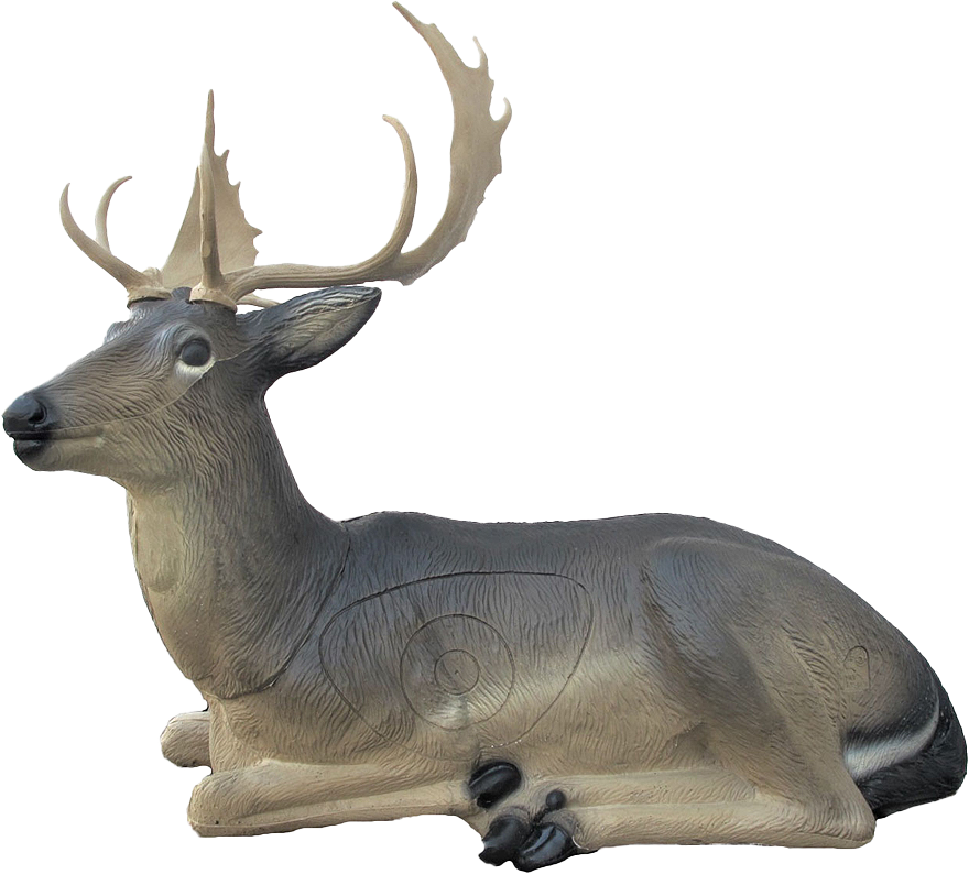SRT BEDDED DEER MELAS - GROUP 2 - L110cm H62cm 3D TARGET