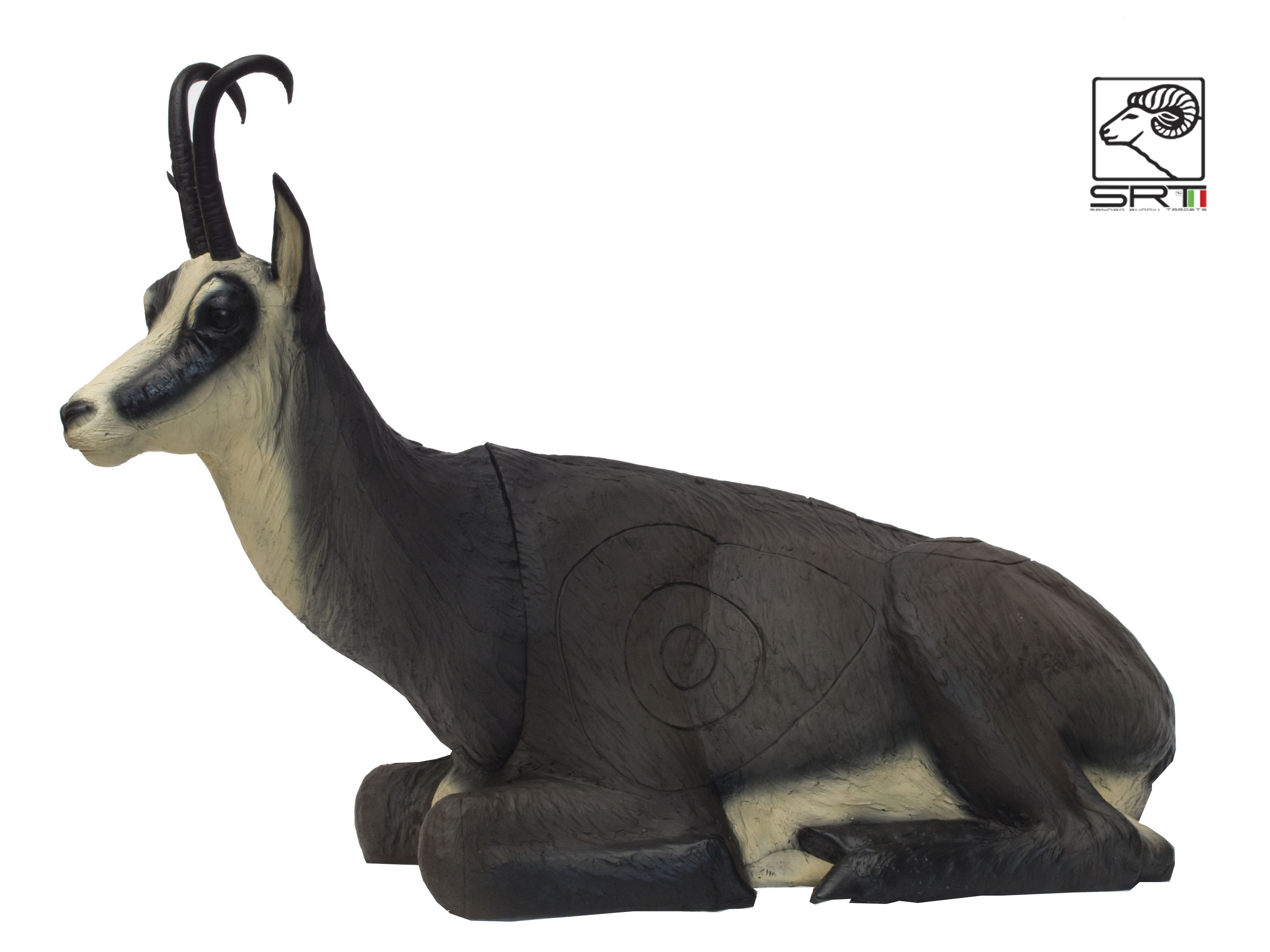 SRT 3D-ZIEL GEMSE WINTER FARBE RUHEND - GRUPPE 2 - L105cm H62