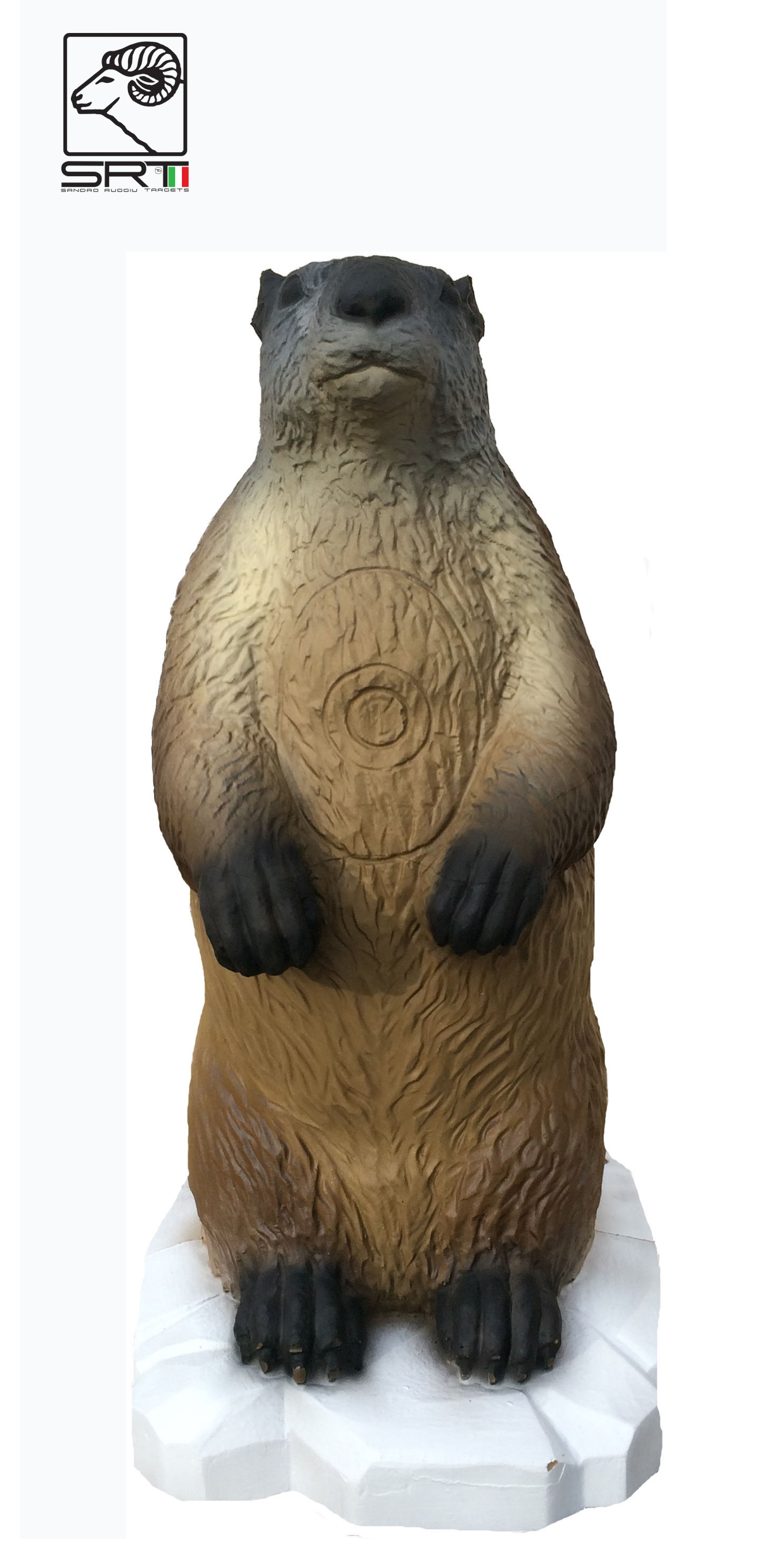 SRT 3D TARGET MARMOT - GROUP 4 - L29cm H59cm