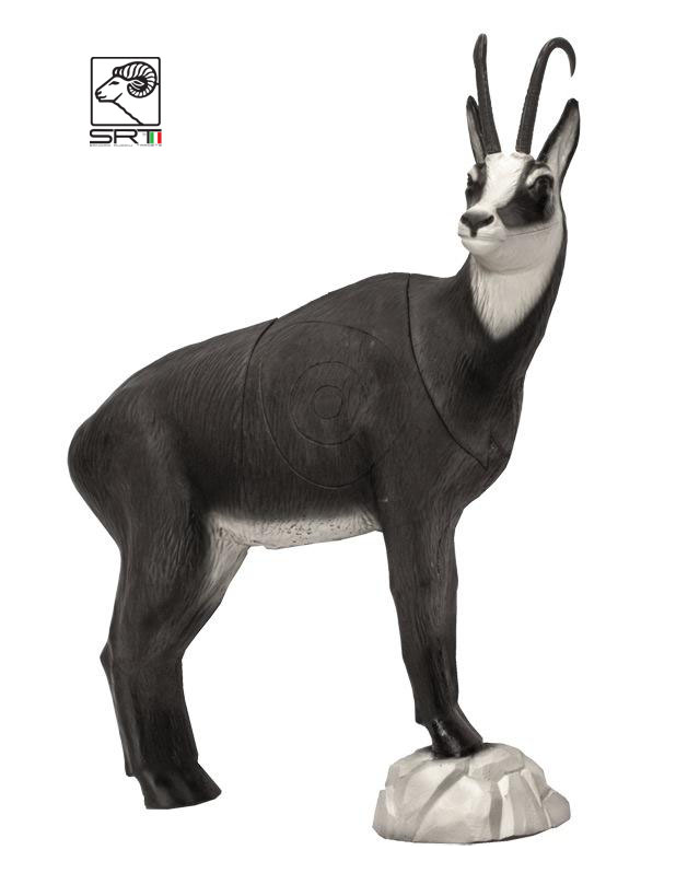 SRT TARGETS 3-D CHAMOIS WINTER COLOR - GROUP 2 - L90cm H86cm