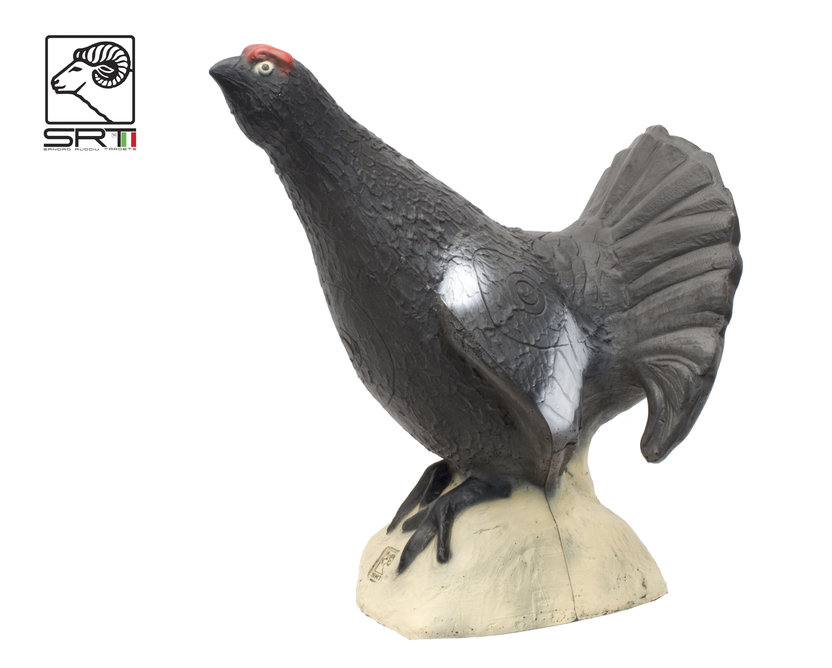 SRT 3D TARGET BLACK COCK - GROUP 4 - L54cm H58cm