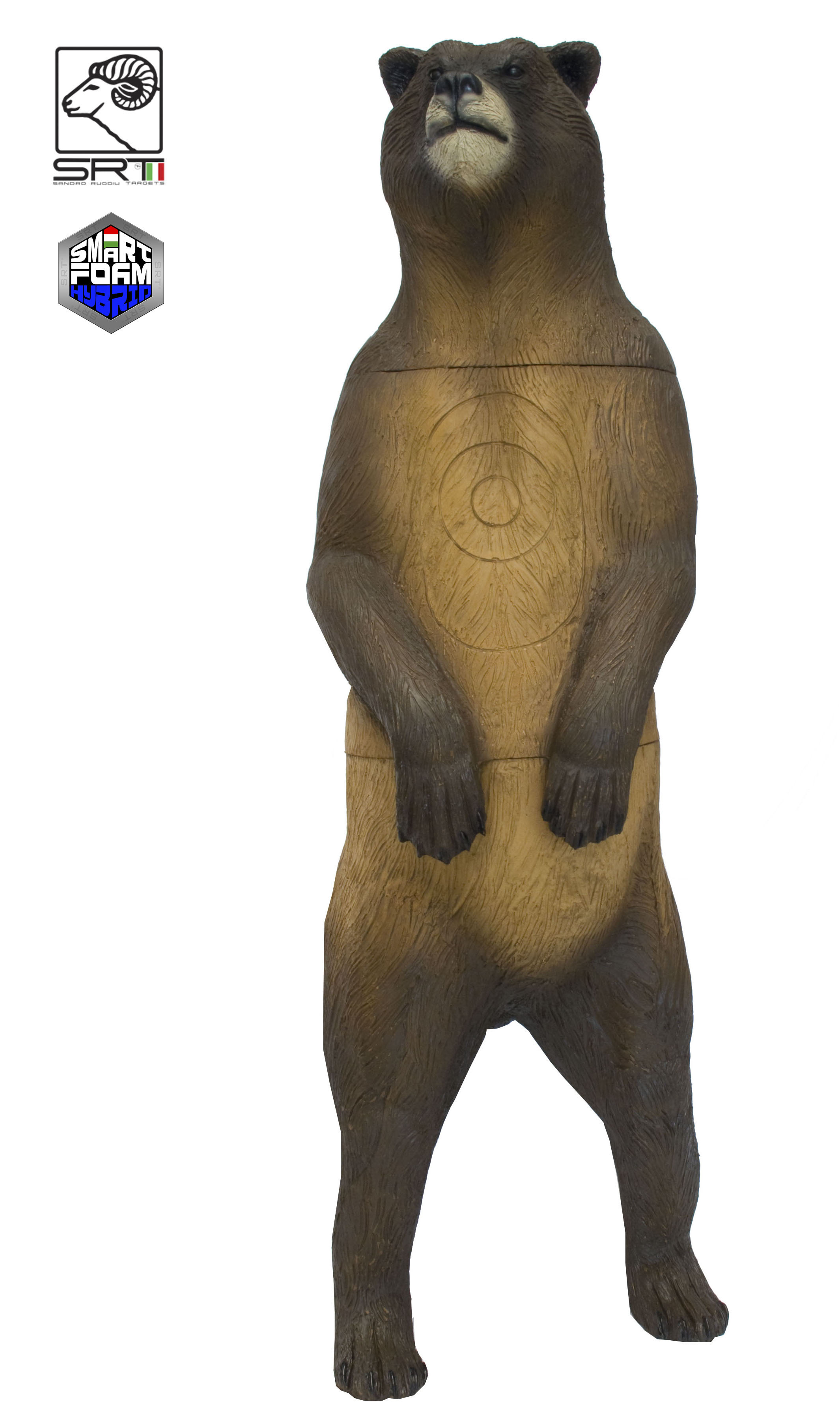 SRT 3D TARGET GRIZZLY STANDING - GROUP 1 - L55cm H180cm
