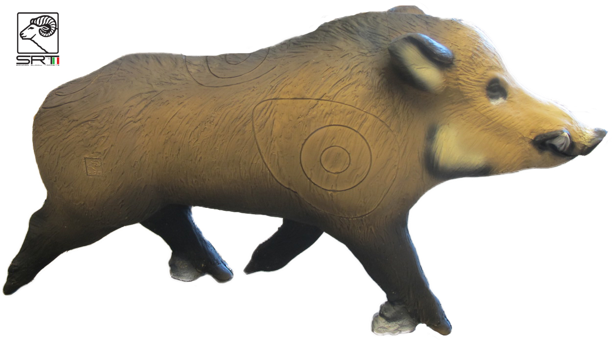 SRT 3D-ZIEL WILD BOAR RUNNING - GROUP 2 - L133cm H67cm