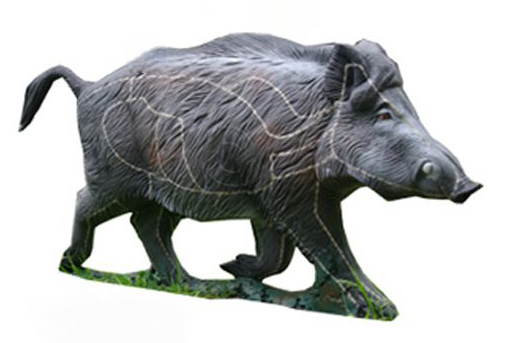 NATUR FOAM 3D-Ziel Modell Paket Chasse Sanglier au Pas