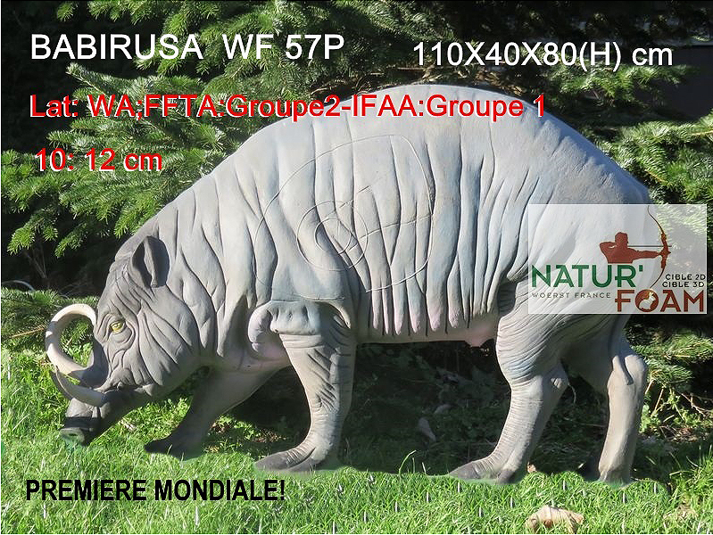 NATUR FOAM 3D-Ziel Hirscheber