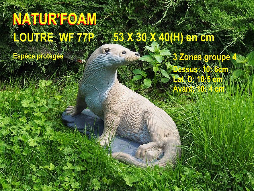 NATUR FOAM 3D-Ziel Otter