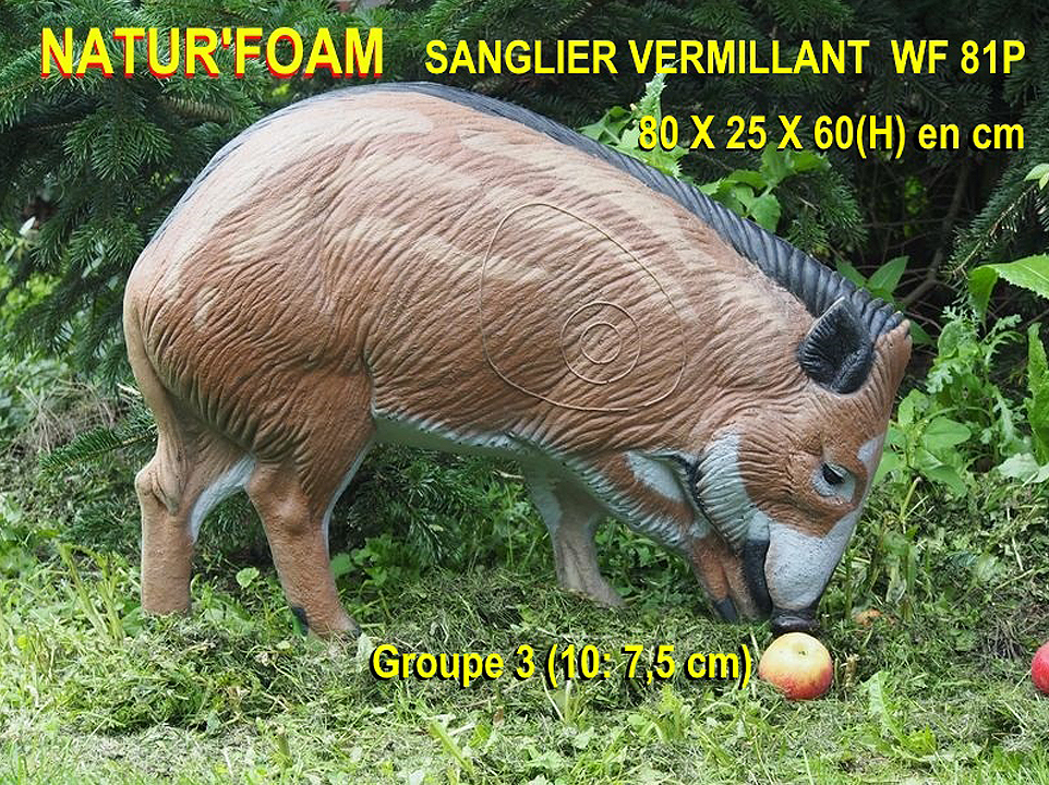 NATUR FOAM 3D-Ziel Wildschwein - wühlend