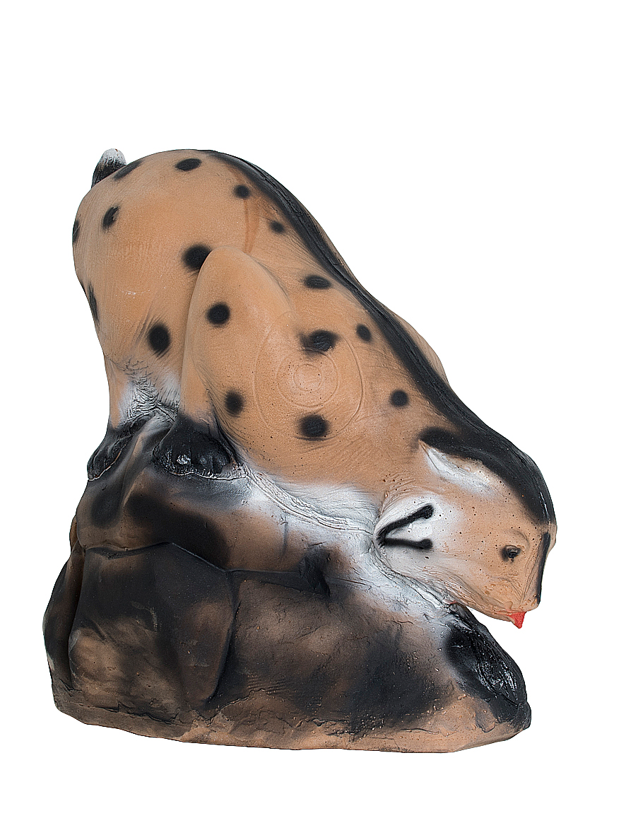 WILD LIFE 3D-ZIEL ROTLUCHS AUF FELSEN - DIM:52x50x29CM GROUP 4
