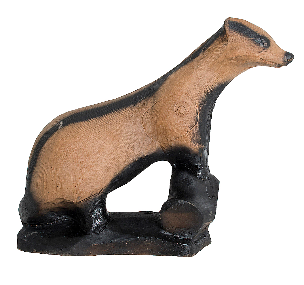 WILD LIFE 3D TARGET BADGER ON ROCK - DIM:68x64x28CM GROUP 3