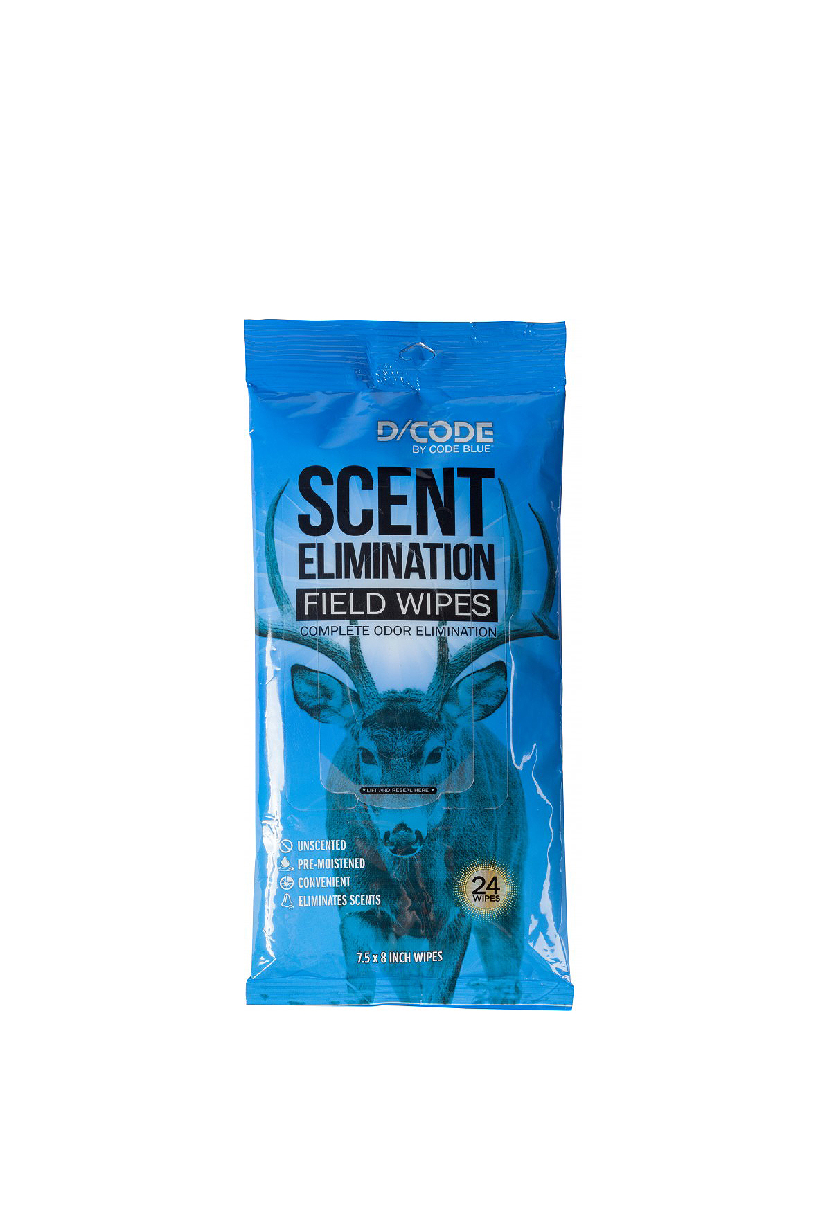 CODE BLUE SCENT ELIMINATOR FIELD WIPES