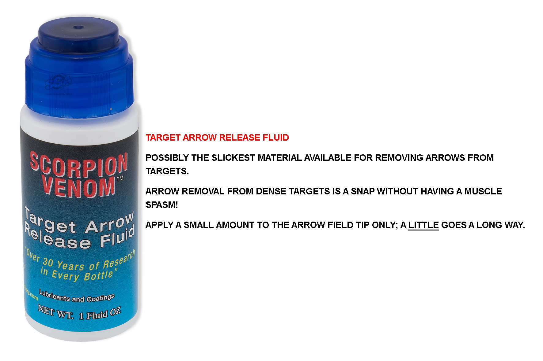 SCORPION VENOM ARROW LUBE RELEASE TUBE