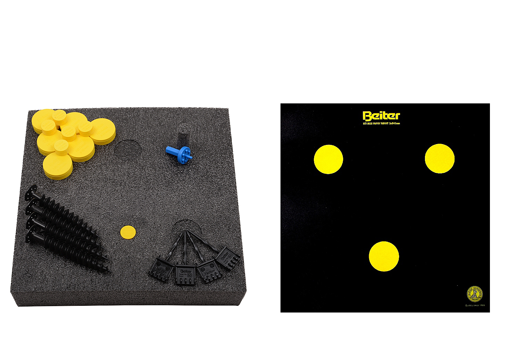 BEITER GAME & TRAINING FACES HIT-MISS KIT /