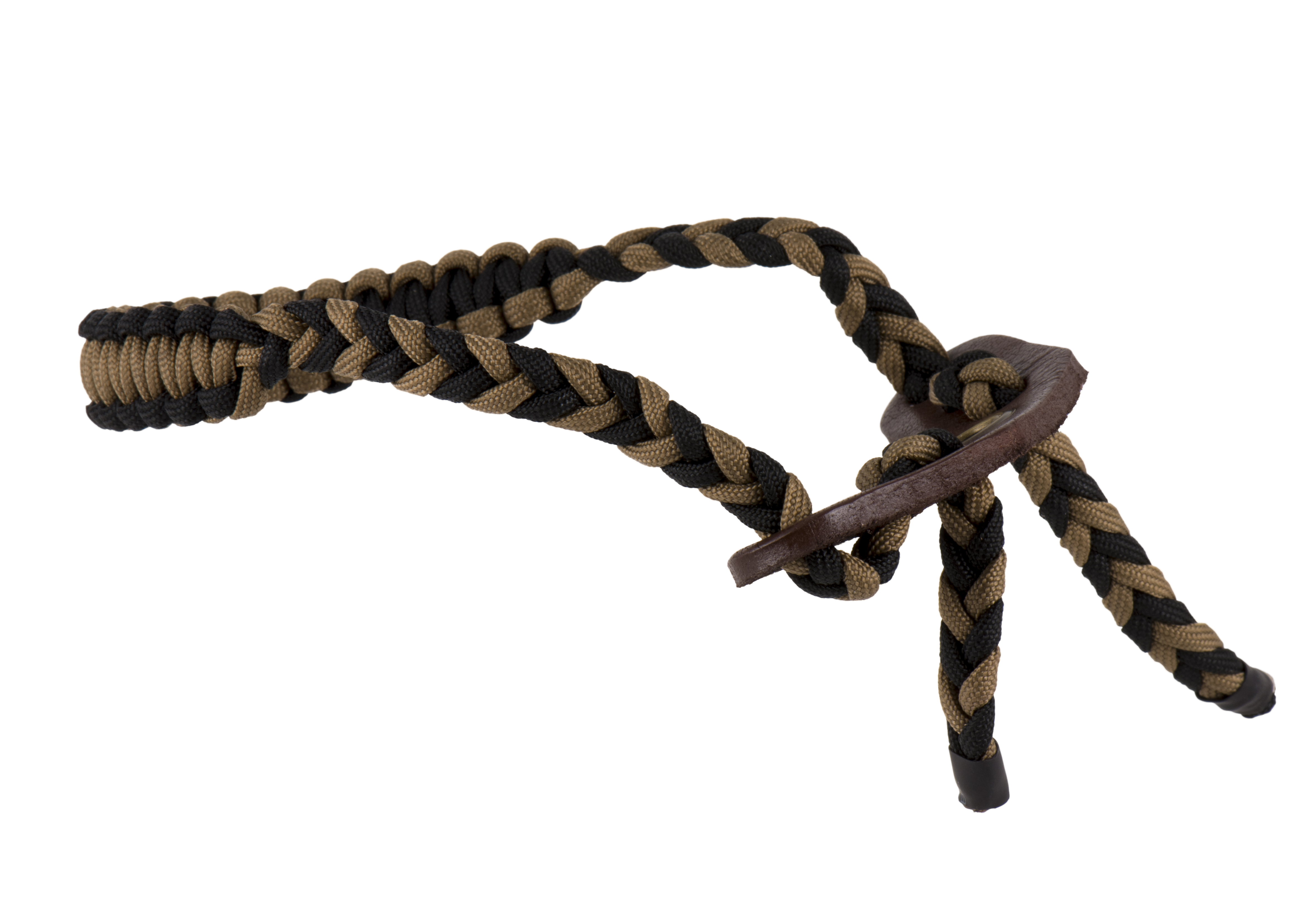 MAXIMAL WRIST SLINGS BRAIDED WITH LEATHER MOUNT CAMO