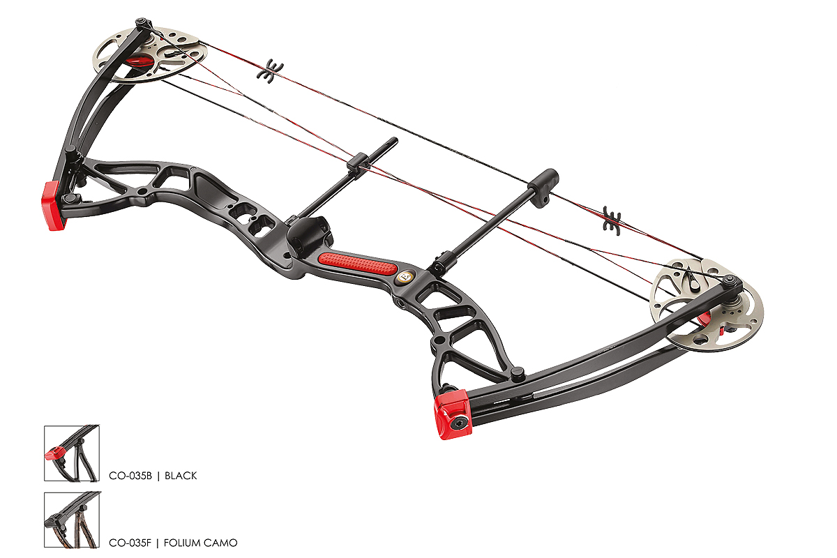 EKPOELANG COMPOUND PACKAGE EXTERMINATOR ROTATING MODULE 17-31" / 20-70LBS RH BLACK