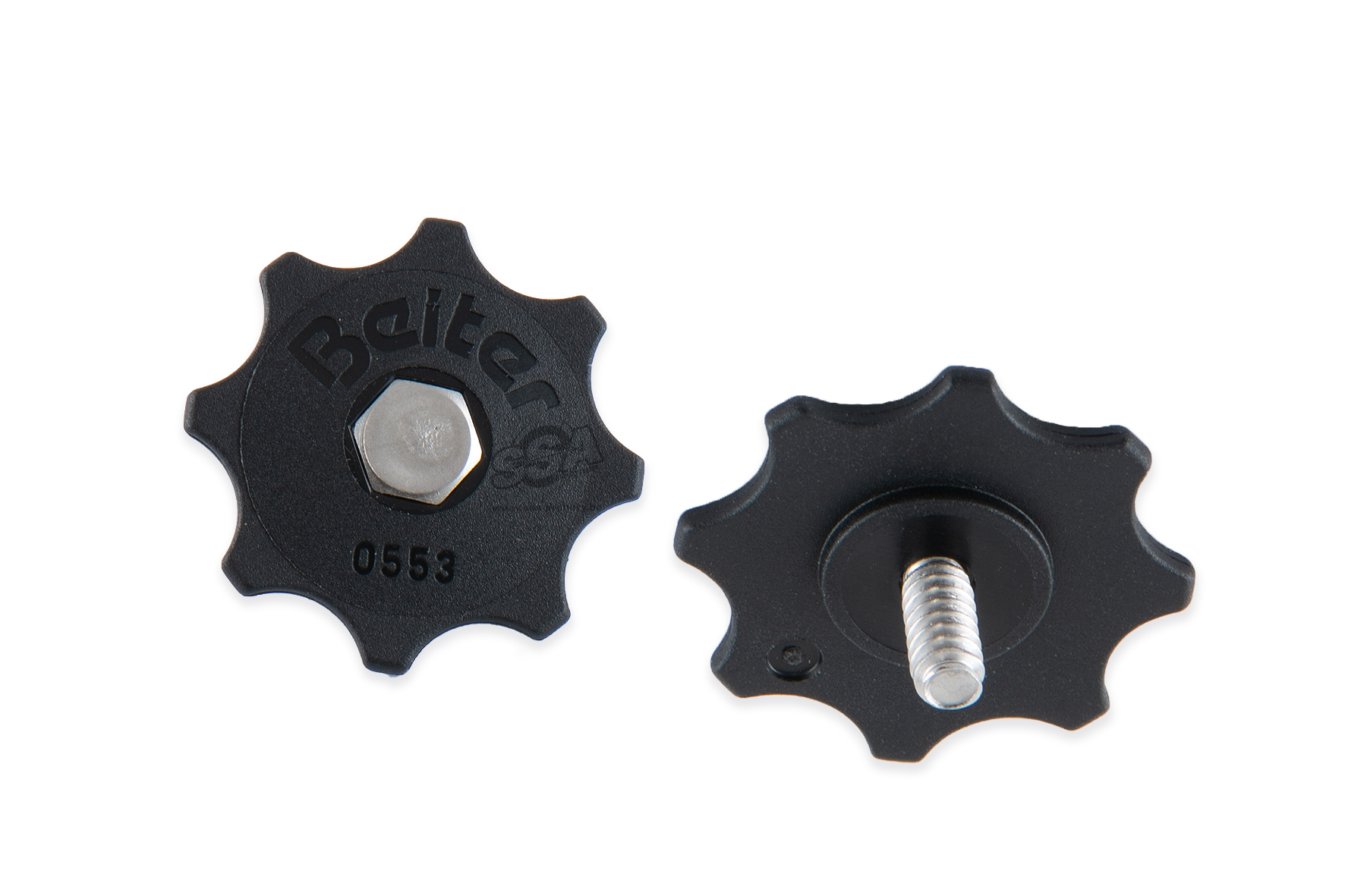 CLICKER TEILE BEITER WHEEL MIT SCHRAUBE SCHWARZ
