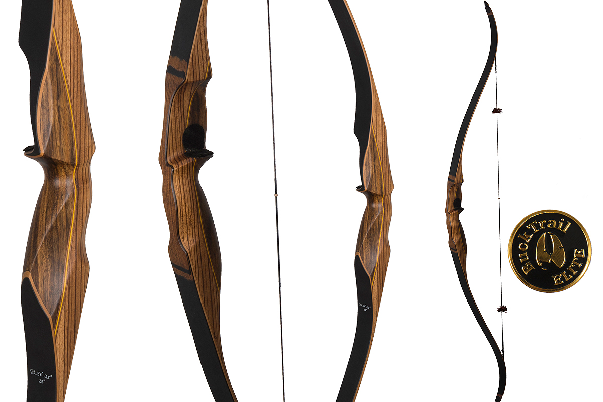 BUCKTRAILELITE HUNTING BOWS BOWMEN 58" LBS FASTFLIGHT STRING INCL.