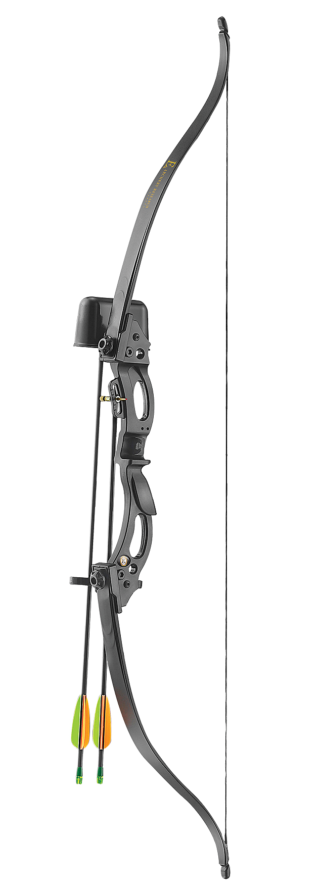 EKPOELANG FREIZEIT-BOGENPAKETE EK-POELANG KORRIGAN RECURVE 48" 10-15LBS 21-28" RH SCHWARZ