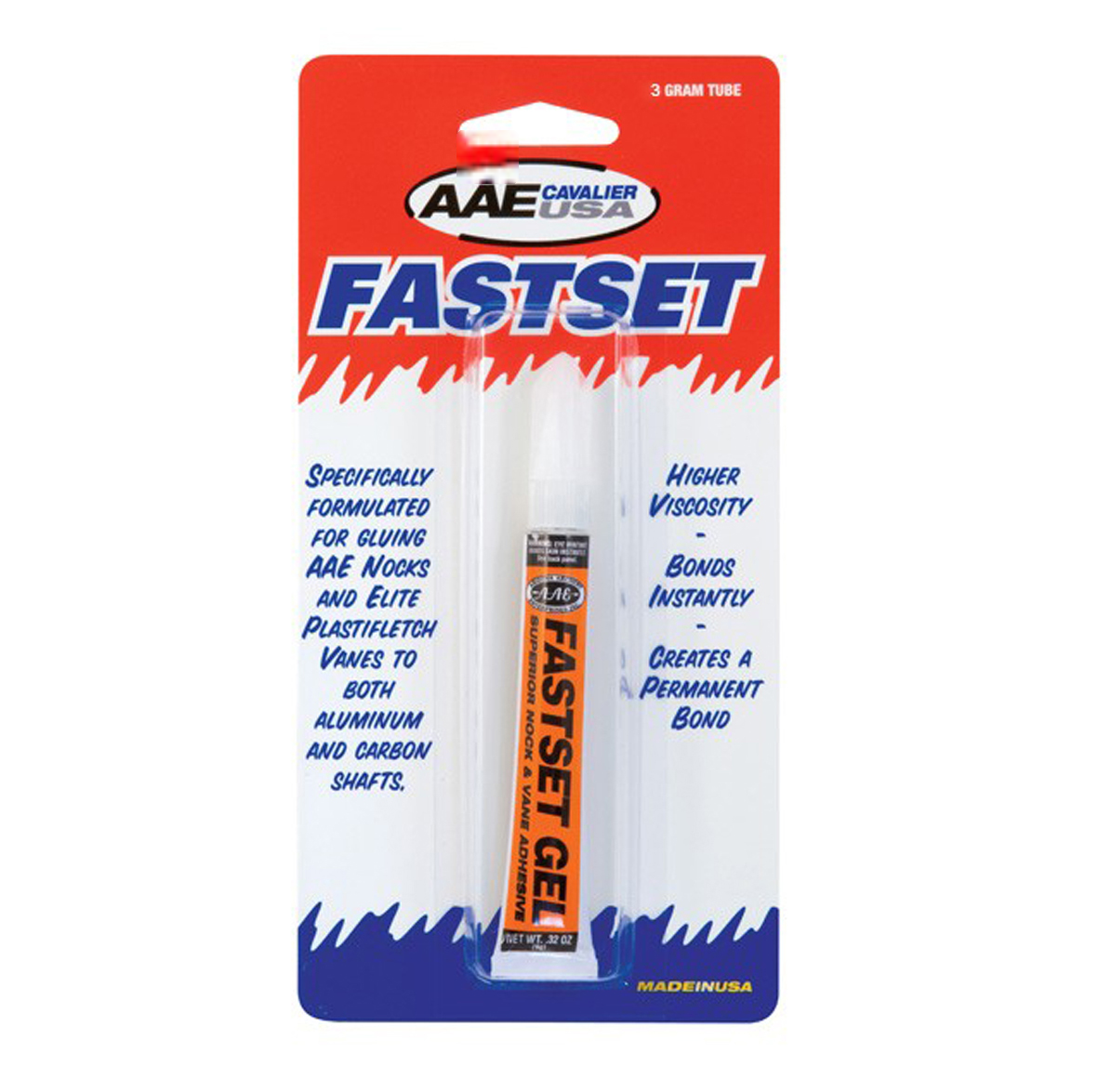 AAE KLEBER/PRIMER & KLEBEBAND FASTSET GEL 3 GRAM