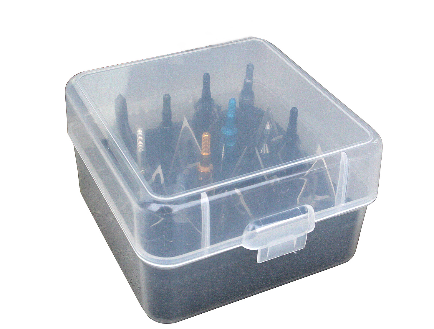 MTM BROADHEAD CASES BH16 FIT 16 POINTS COLOR