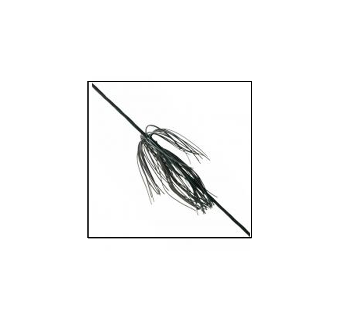 SAUNDERS WASSERDICHTE GUMMI-WHISKER SCHWARZ 2PR