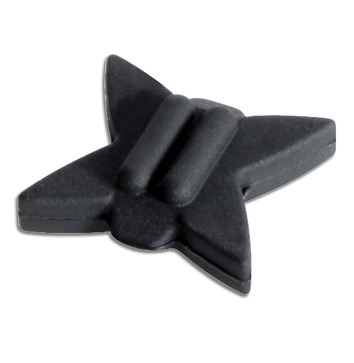 TRUGLO SEHNEN-DÄMPFER SILENCER TRU-BLOCK SEHNEN-SILENCER / SCHWARZ / 4 PACK
