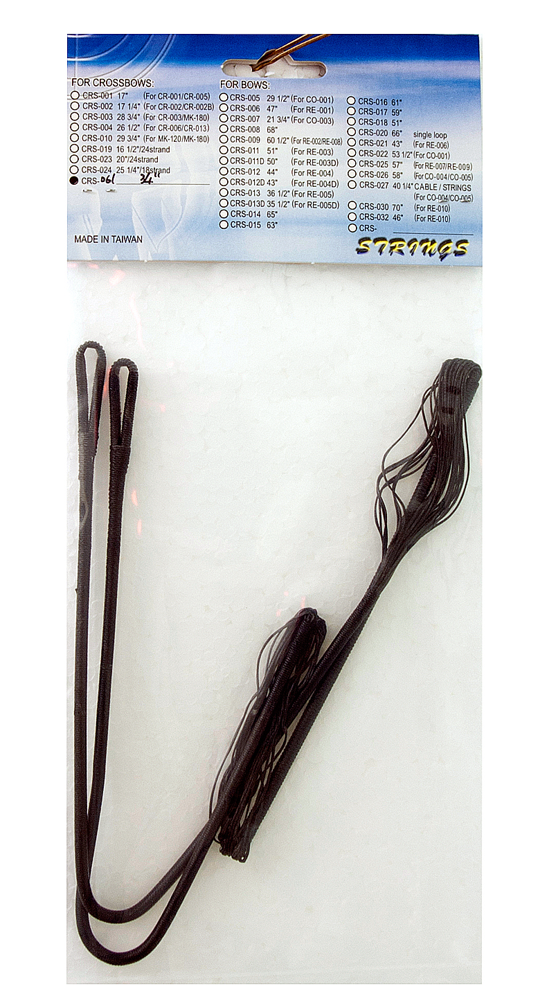 EKPOELANG EK-POELANG CRS-061 STRINGS 34" FOR CR-043/CR-049/CR-054 CROSSBOW COMPOUND STRING