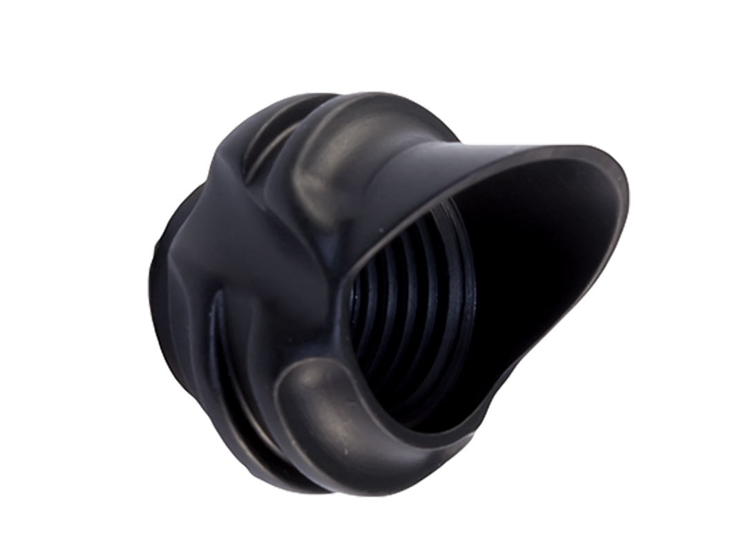 SPECIALTYARCHERYPROD PEEP-VISIER GEHÄUSE GROSS HOODED 1/4" SCHWARZ 37°