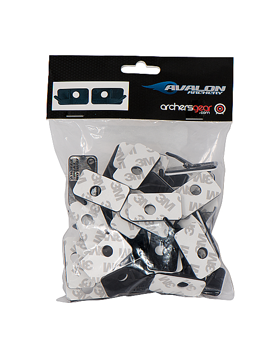 AVALON ARROW RESTS STICK ON TYRO STICKY BLACK 50/PCK