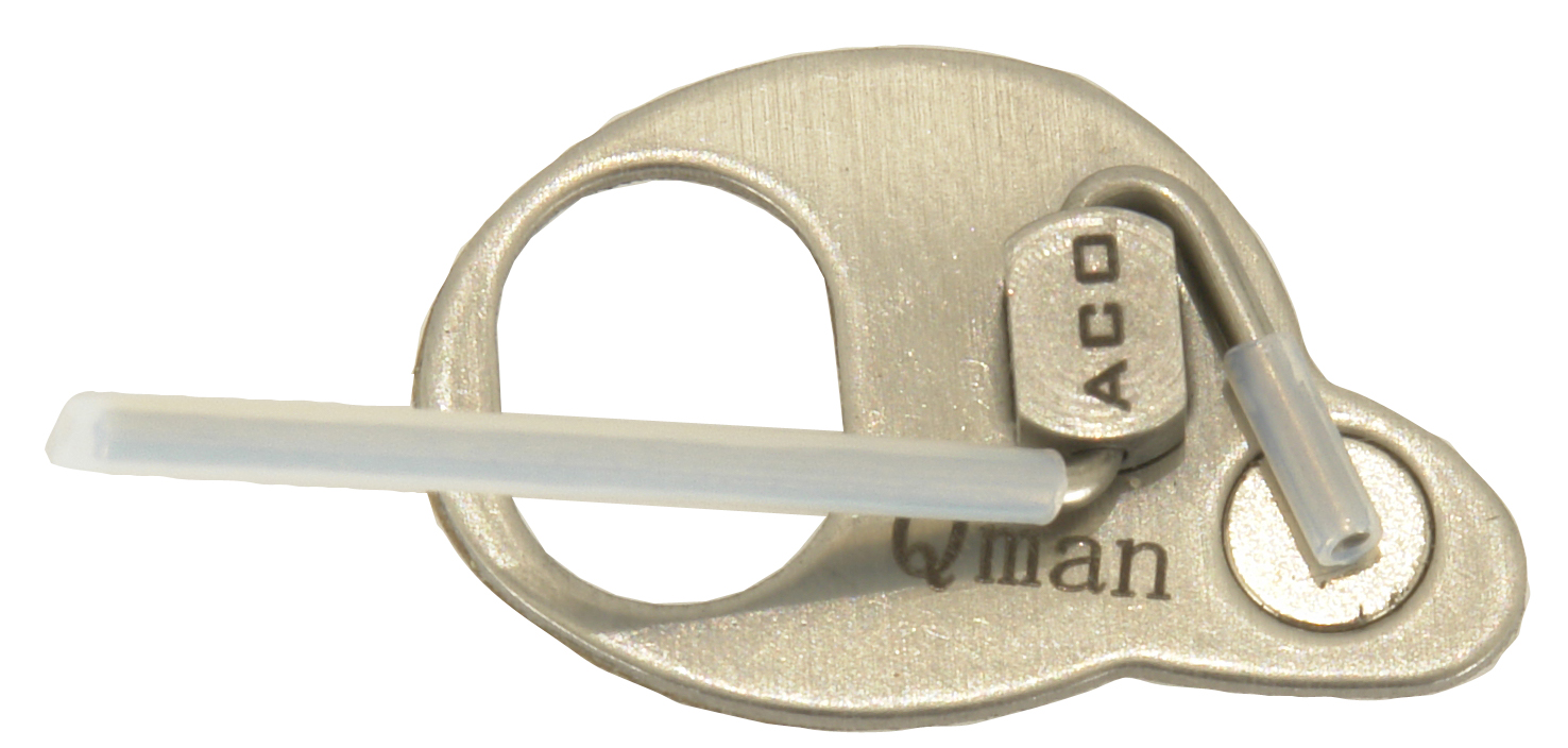 DECUT QMAN MAGNETIC LH SILVER ARROW REST STICK ON