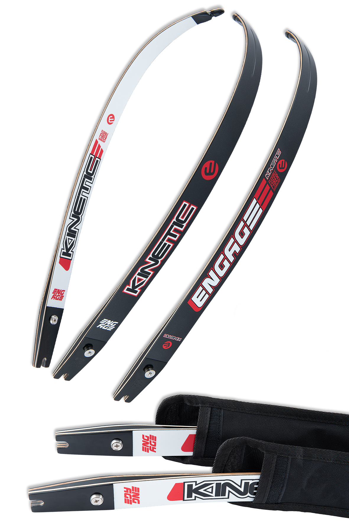 KINETIC LIMBS ENGAGE ILF FIBER/WOOD 25" LBS