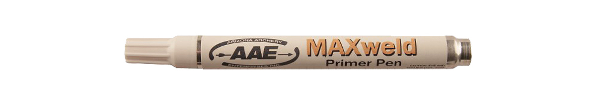 AAE ARROW CLEANING FLETCHING STICK - VANE CLEANER - MAXWELD PRIMER PEN