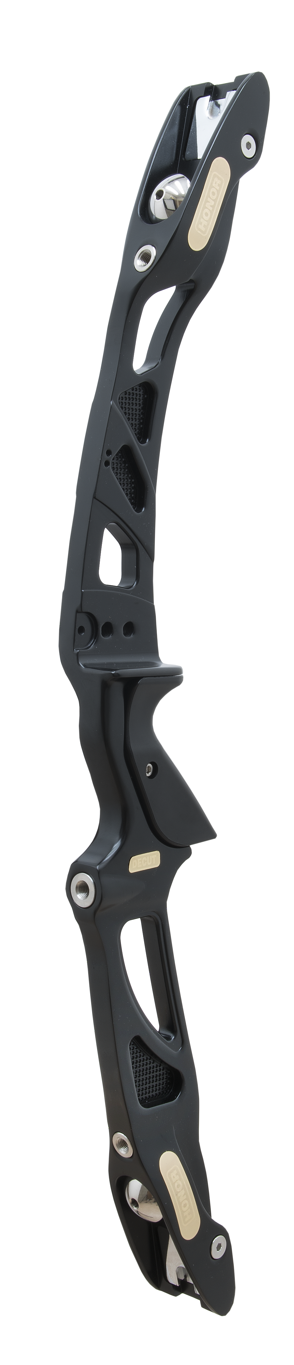 DECUT RISERS CNC HONOR 25" RH 66-68-70" BLACK