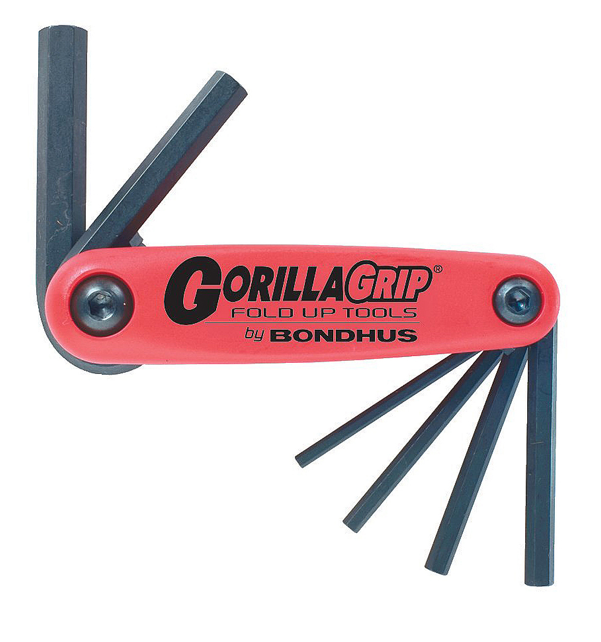 BONDHUS GORILLA GRIP FOLD UP METRIC TIP 1.5MM > 6MM ALLEN SET
