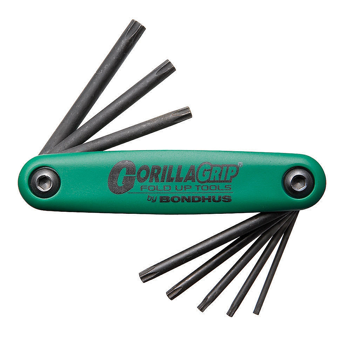 BONDHUS TORX SET GORILLA GRIP FOLD UP T6 > T25