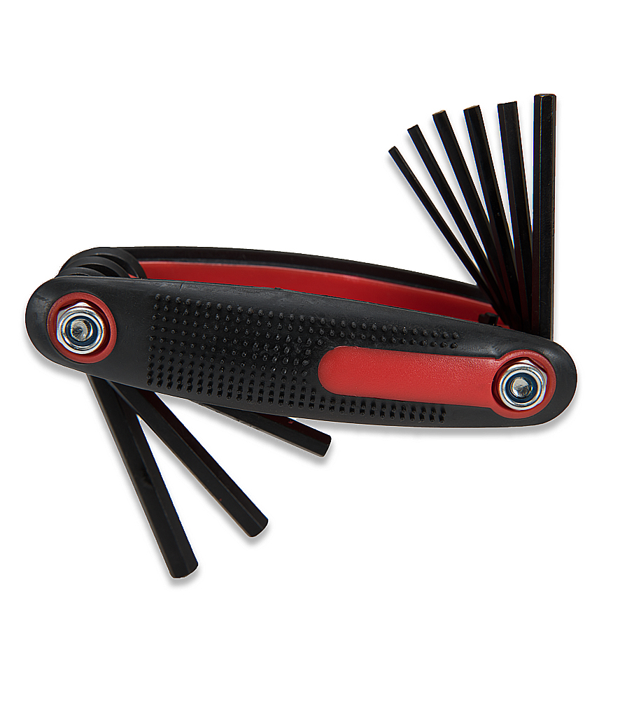 MAXIMAL ALLEN WRENCHES & TORX SETS LARGE GRIP FOLD UP U.S. 5/64" > 1/4