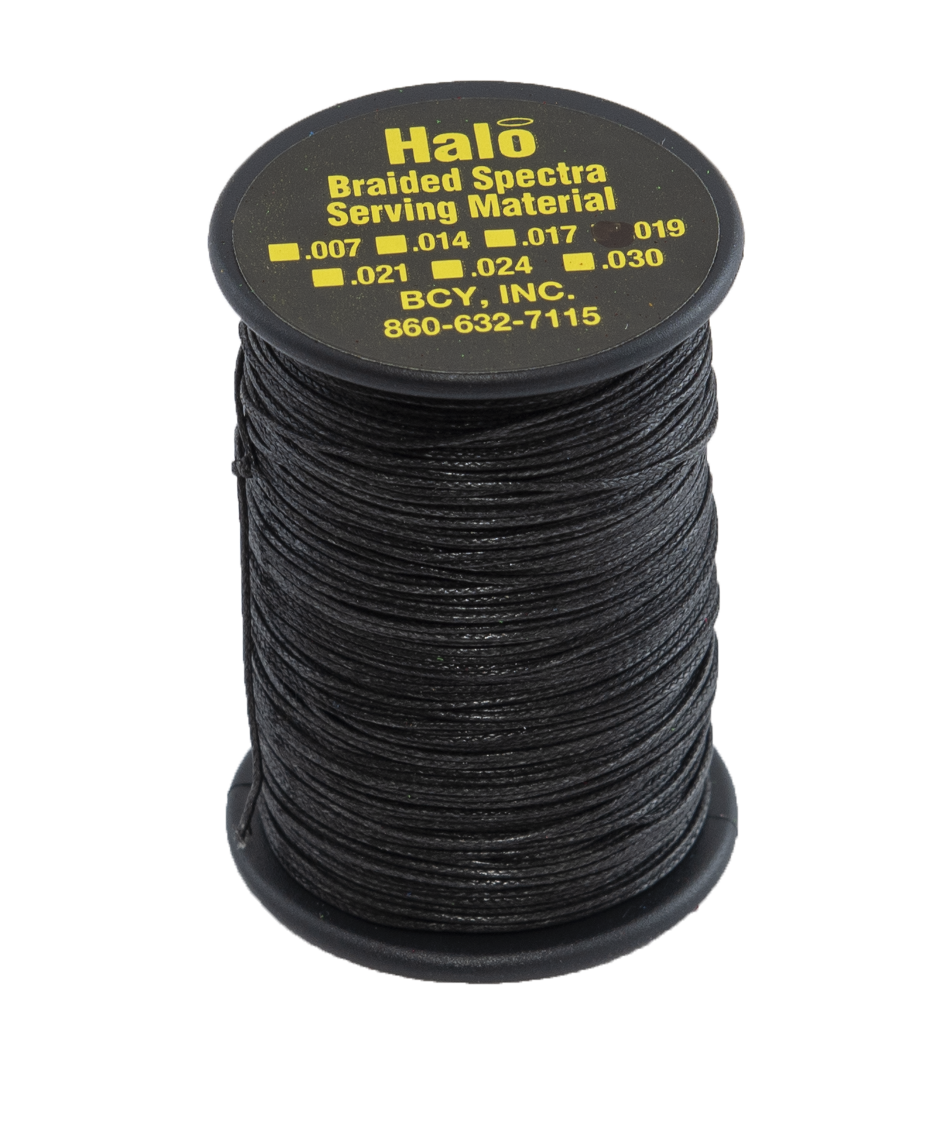 BCY SERVING MATERIAL BRAIDED HALO DIA .019" JIG