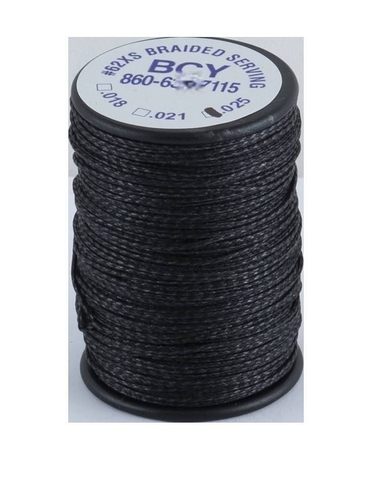 BCY SERVING MATERIAL BRAIDED *62XS DIA .025" JIG