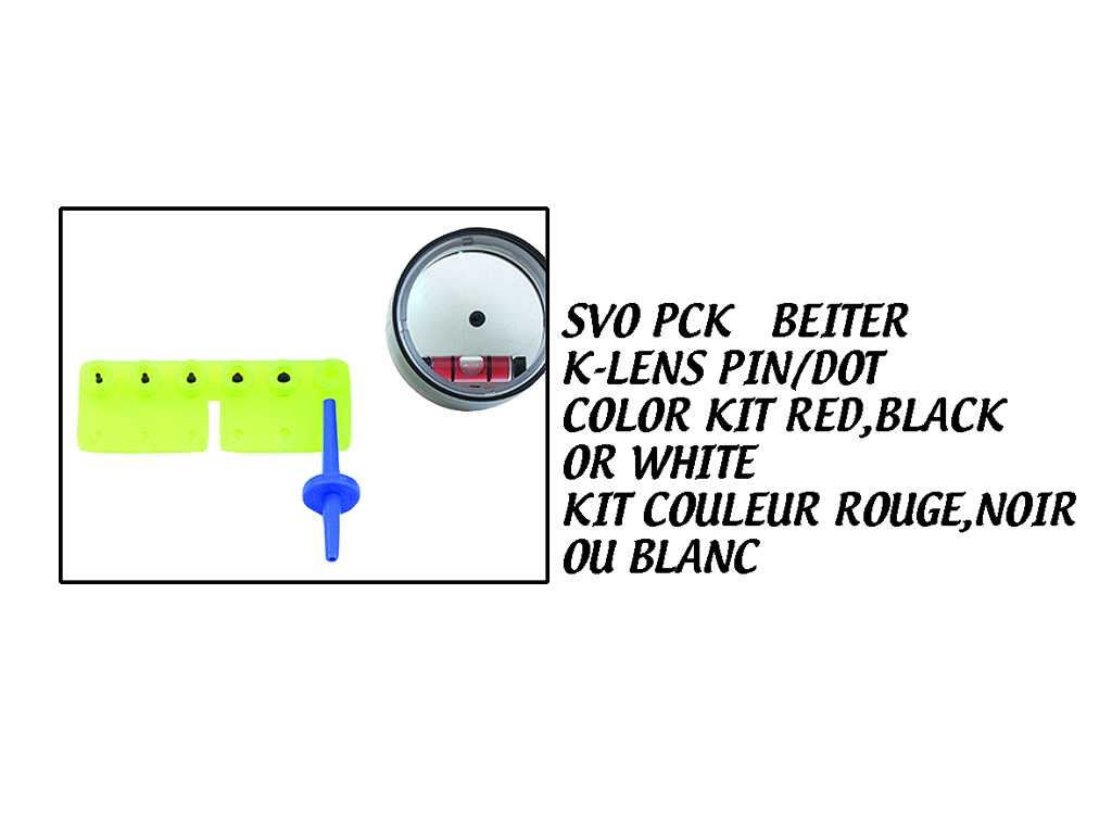 BEITER SCOPE PART K-LENS PIN/DOT COLOUR KIT
