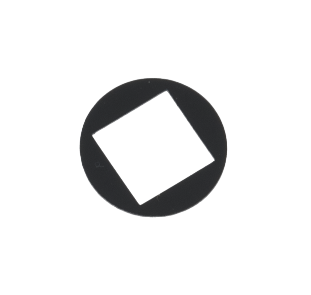 AXCEL RECURVE SCOPE PARTS CURVE RX APERTURE DISC #4 ROUND SQUARE