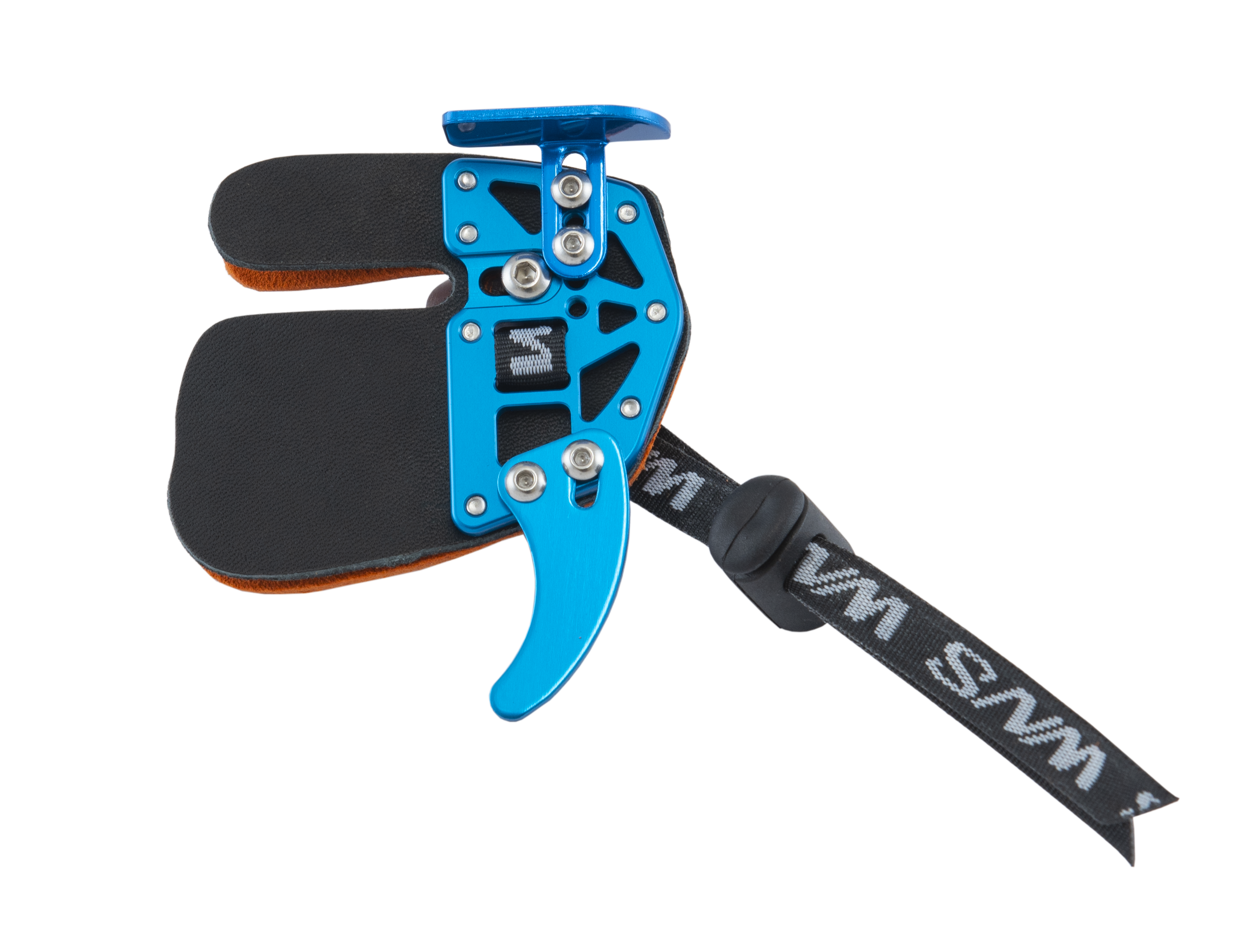 WNS OLYMPIC RECURVE TAB WITH ANCHOR PAD COW-HIDE LEATHER