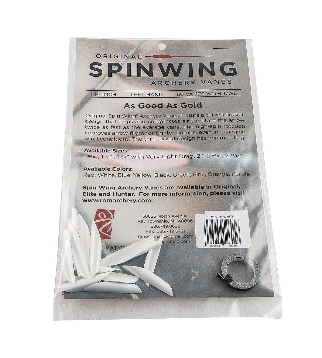 SPIN WINGS 1-9/16 INCH SPIN VANE