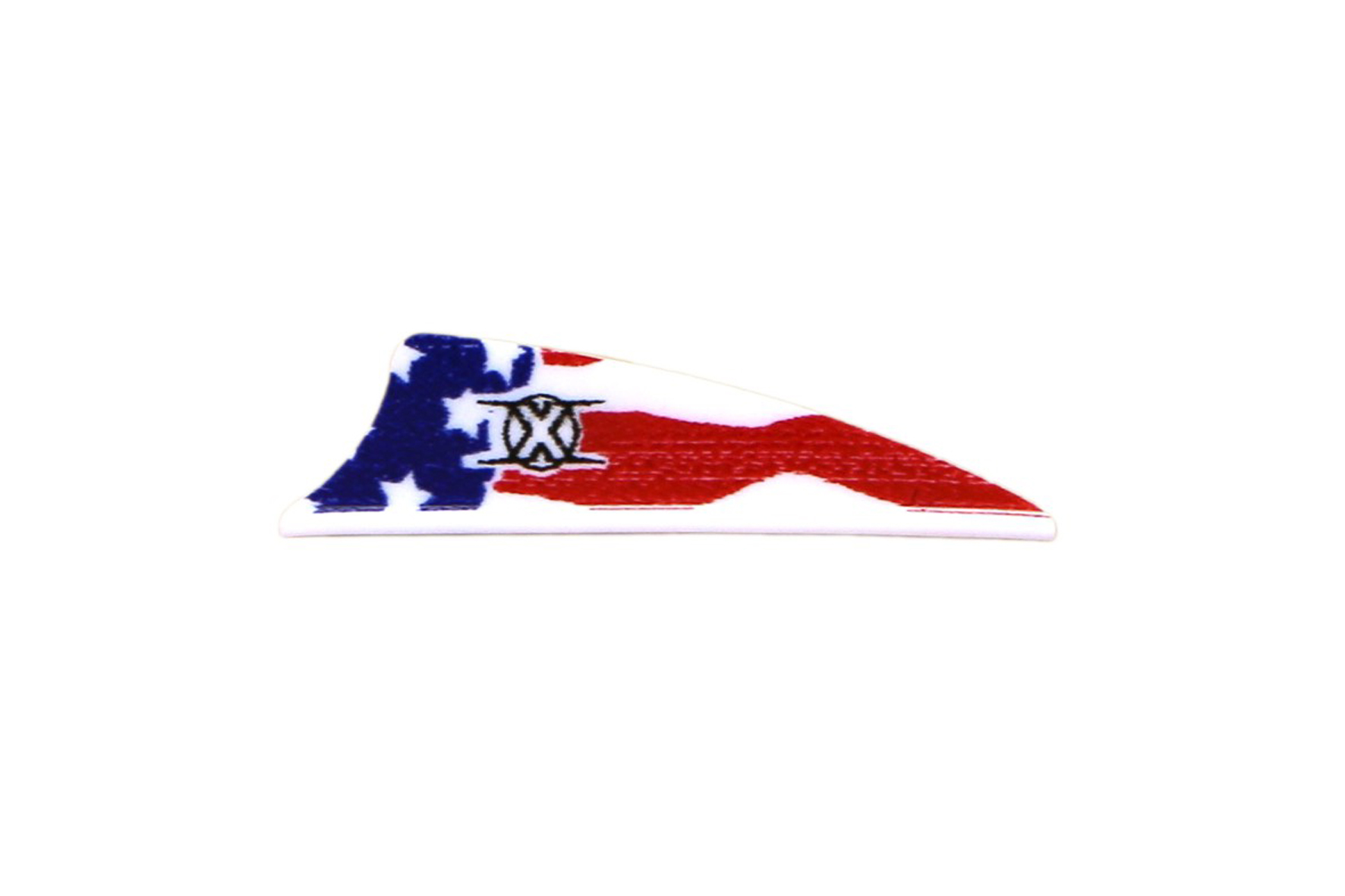 BOHNING VANES X 3" AMERICAN FLAG SHIELD 100/PK