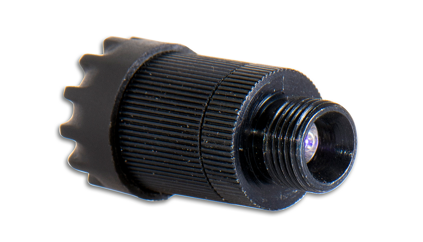 MAXIMAL VISIERLICHT VERSTELLBARE LICHTINTENSITAET