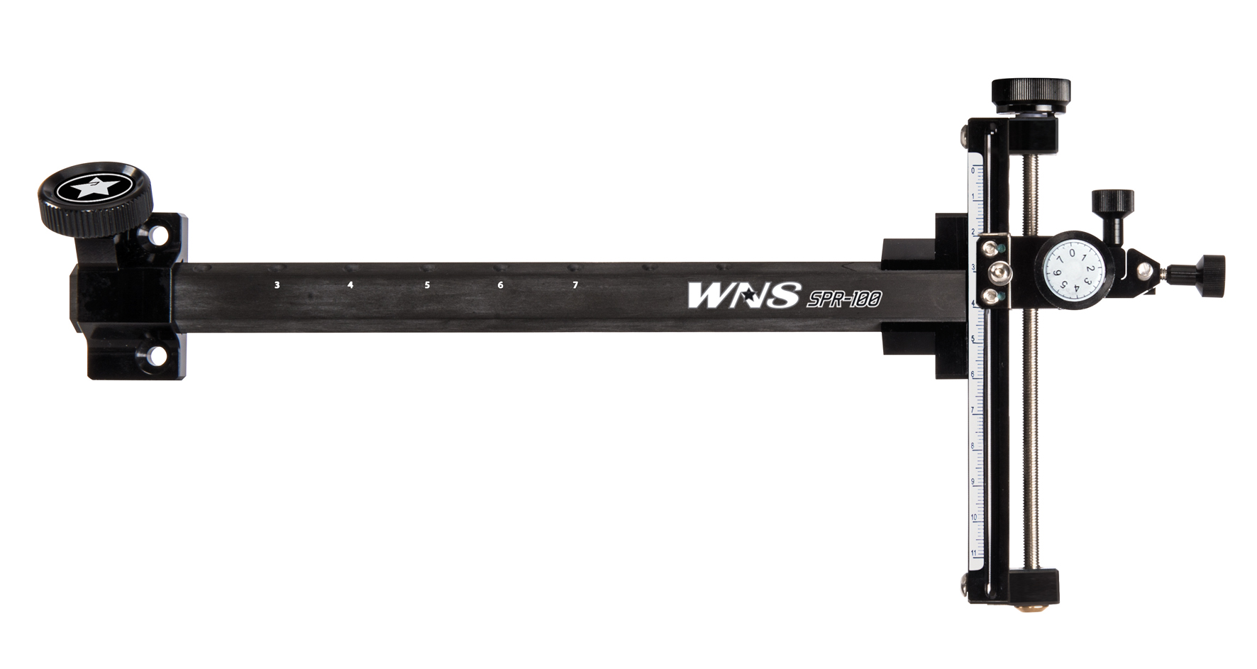 WNS RECURVE VISIERE SPR-100 MICRO ADJUST CARBON VERLAENGERUNG