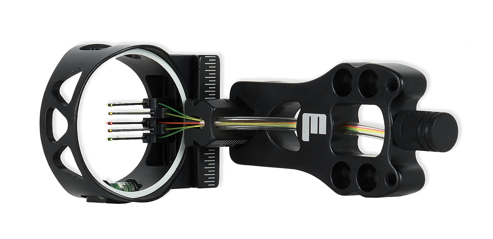 MAXIMAL SOLID STD 5 PIN .019" RH/LH INCL. SIGHT LIGHT BLACK