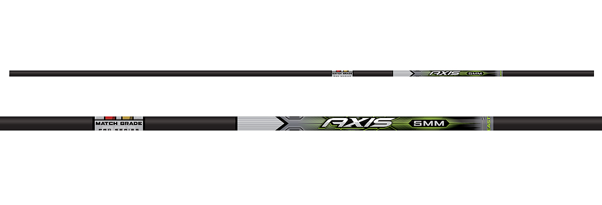 EASTON SHAFT AXIS 5MM MATCH GRADE 12/PK