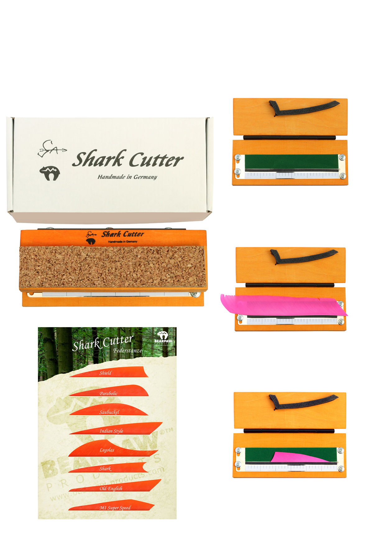 BEARPAW FEATHER SHARK CUTTER 5" LW