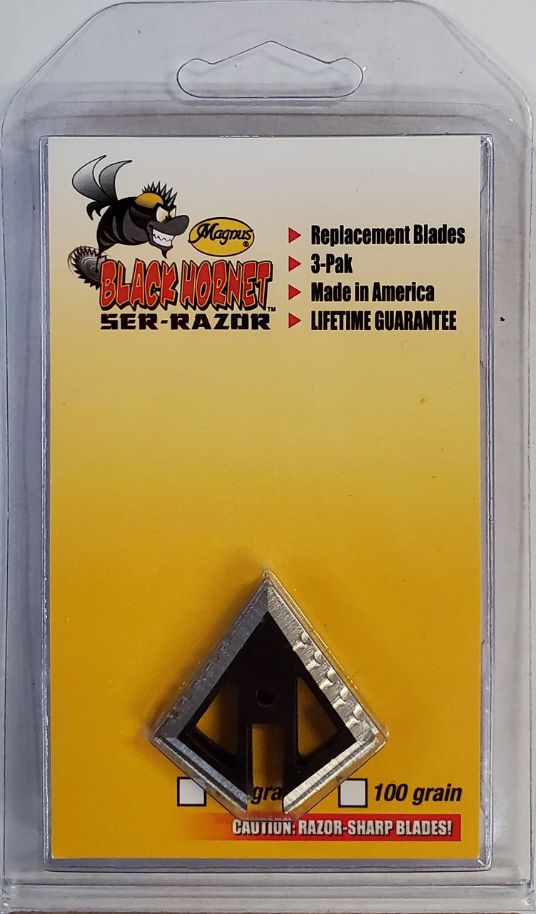 MAGNUS BLACK HORNET GR MAIN BLADE 3/PK