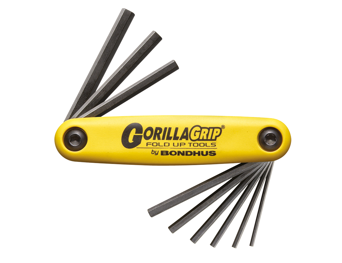 BONDHUS ALLEN SET GORILLA GRIP FOLD UP INCH U.S.